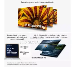 Samsung 100′′ Neo Qled Qn80f 4k Vision Ai Smart Tv (2025)