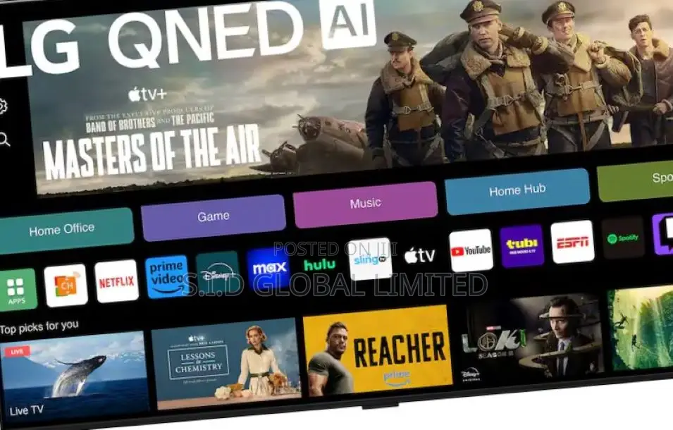 Lg 98′′ Qned 4k Led Tv With Webos 98qned89