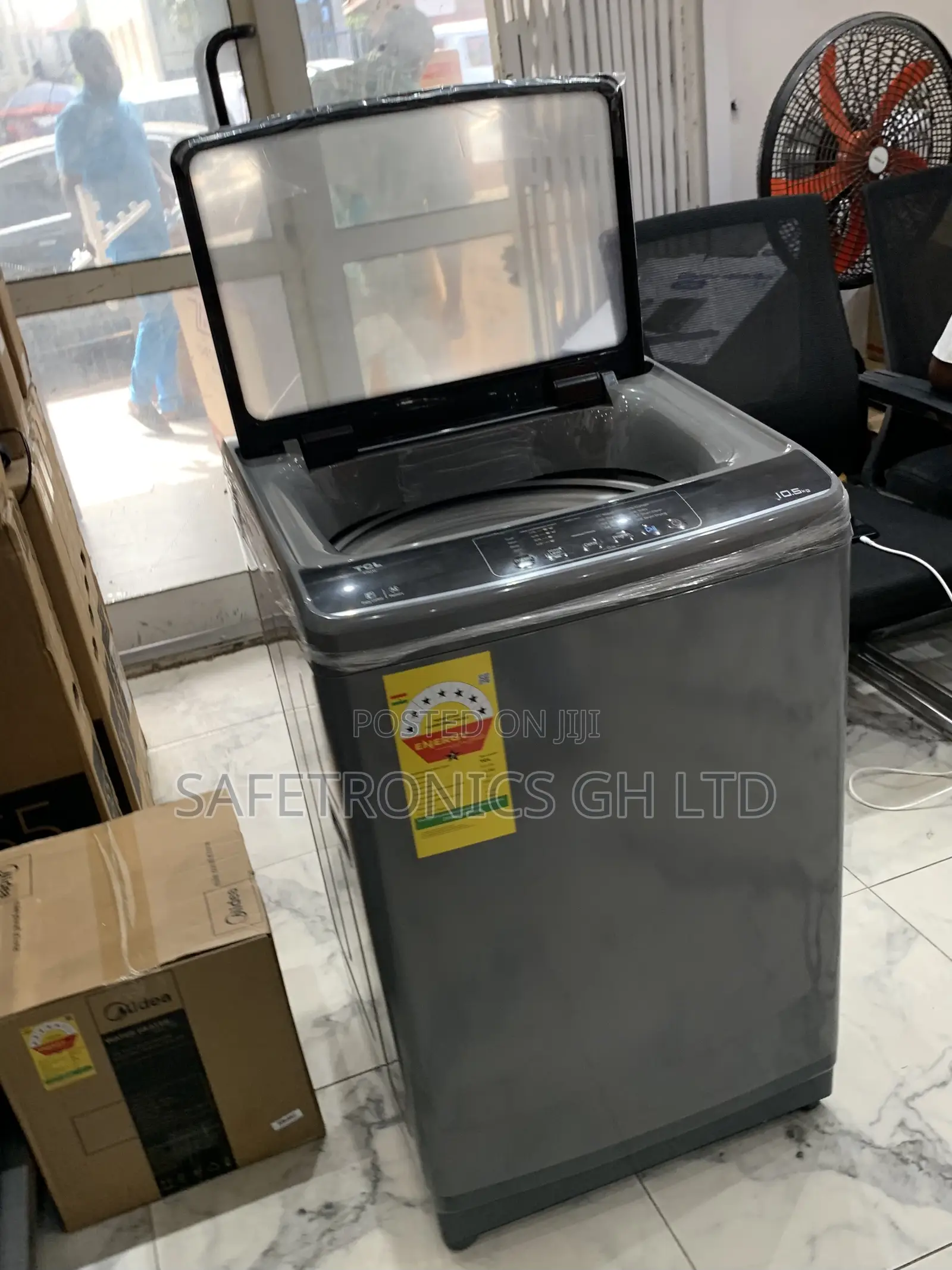 Super Good Grey Topload Full Automatic TCL 11kg Washer