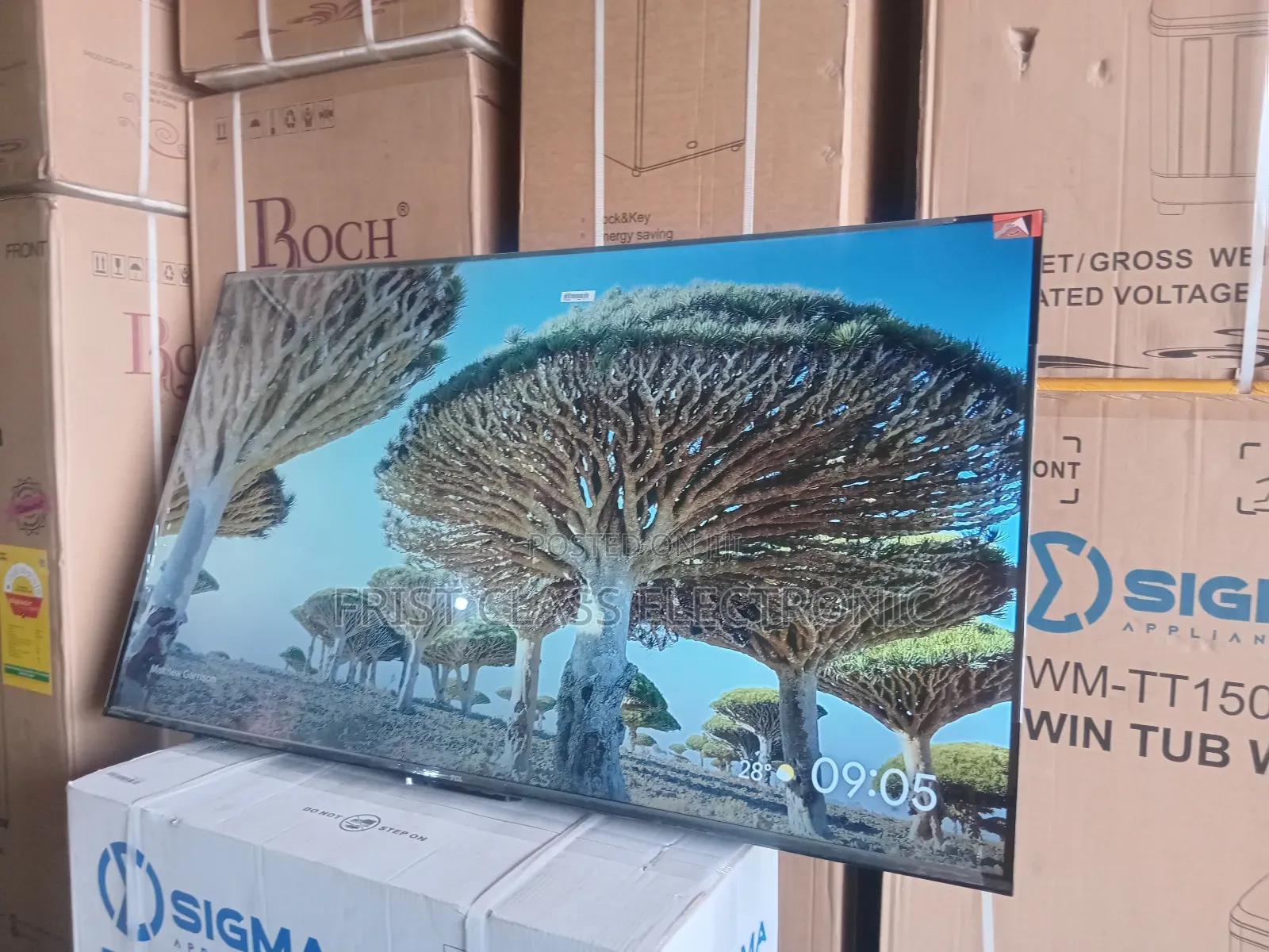 TCL 55” Uhd Tv – Slim Frame, Rich Colors