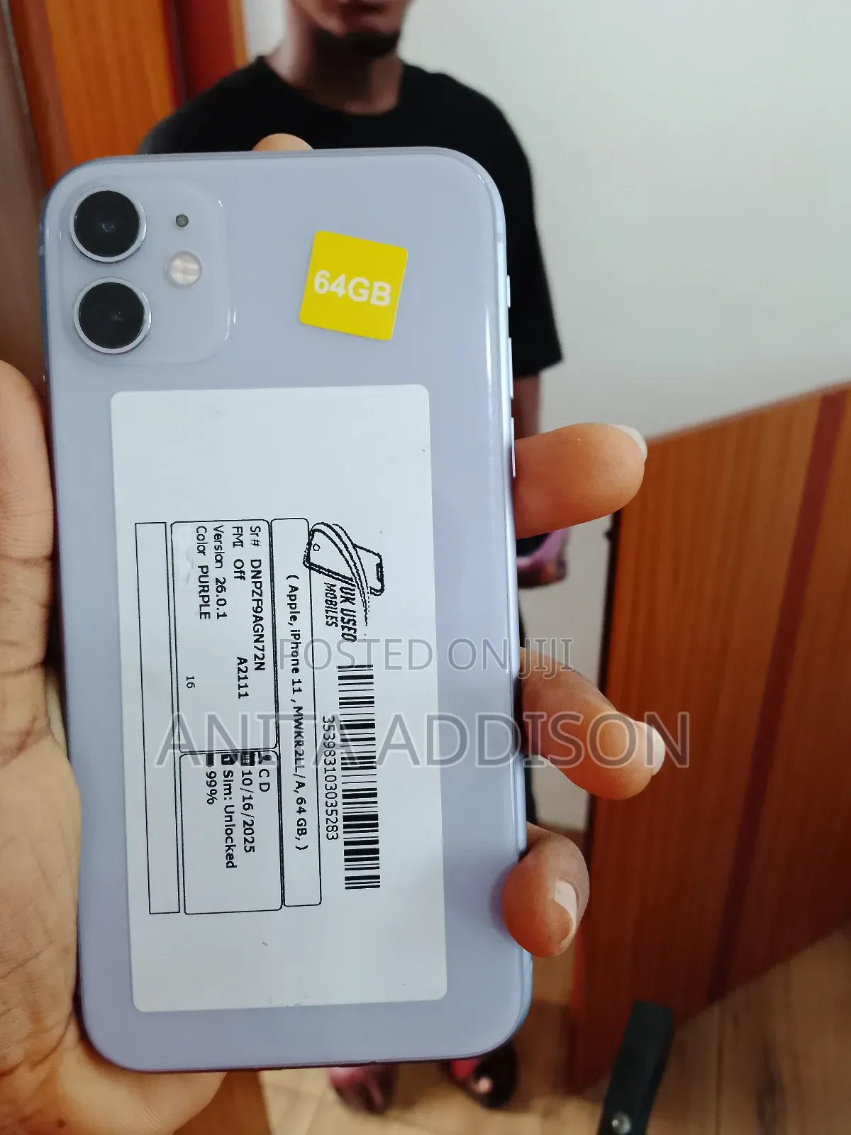 Apple iPhone 11 64 GB Purple