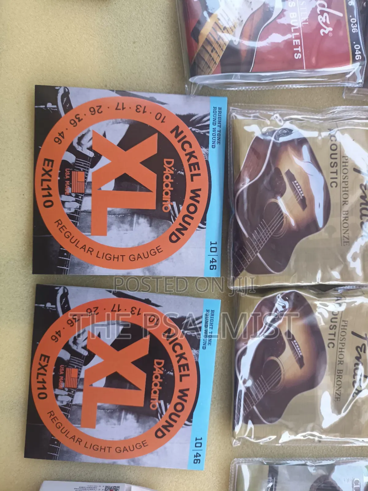 Strings, Bow, Bridge,Rosin, Pick, Capo,.Straps; Tuners,Pitch Pipe Etc