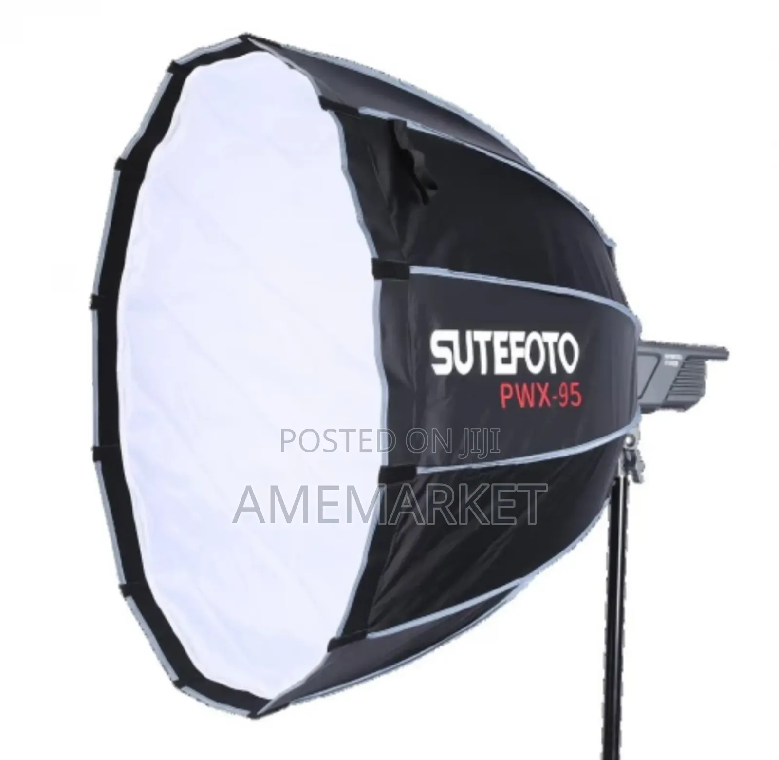 Sutefoto PWX- 95cm Softbox Speedlite Umbrella Honeycomb Grid Flash