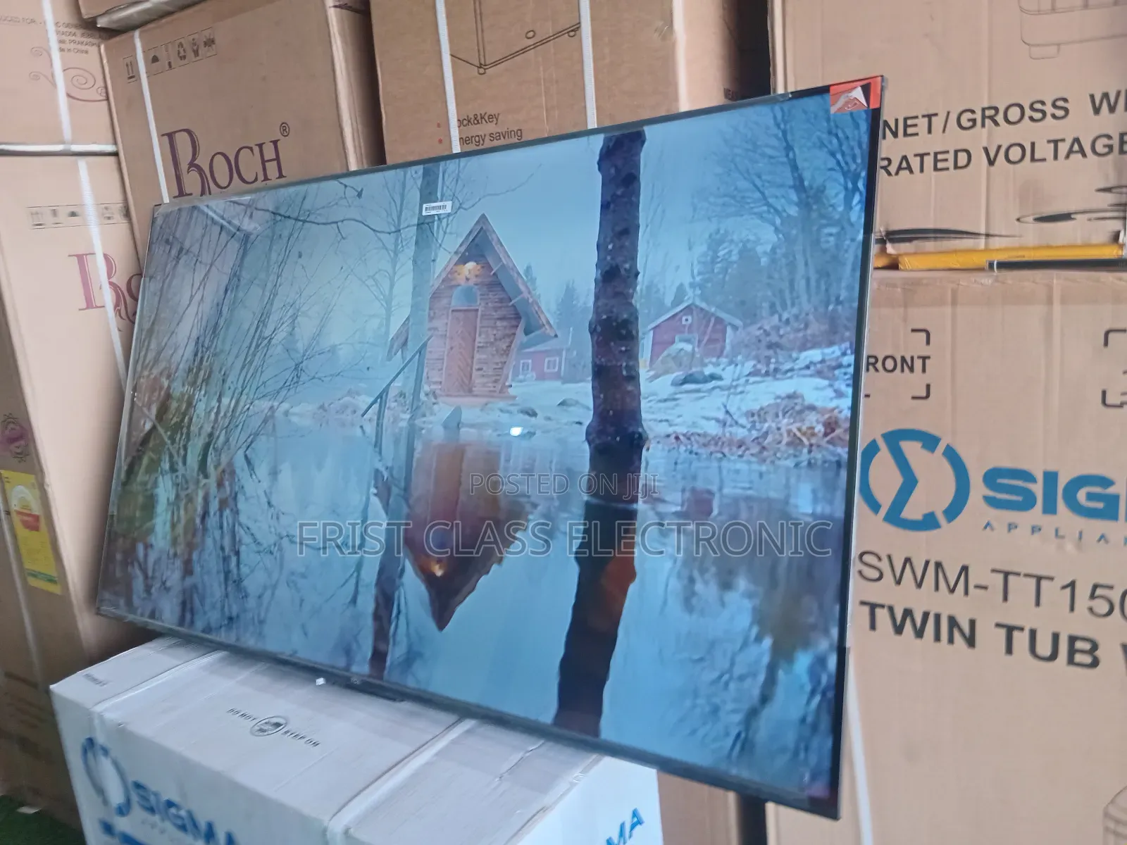 TCL 55” Smart Tv – Uhd Brilliance
