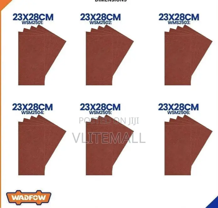 Wsm2501 Sandpaper