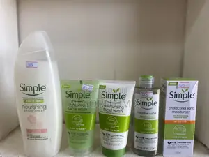 Simple Face Wash and Body Wash Gel