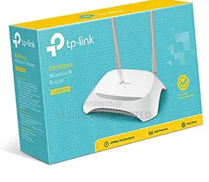 White Tp-link Tl-wr840n 300mbps Wireless N Speed Wi-fi Router