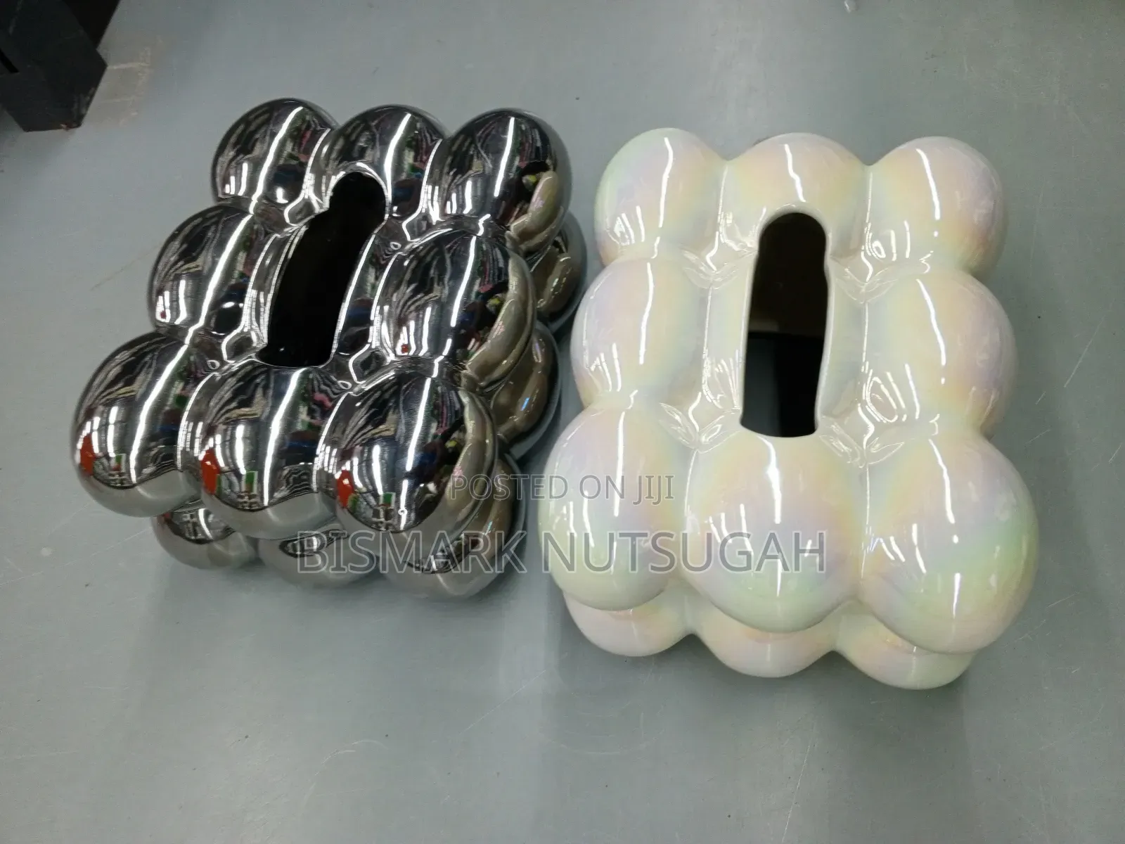 Ceramic Tissue Holder Box