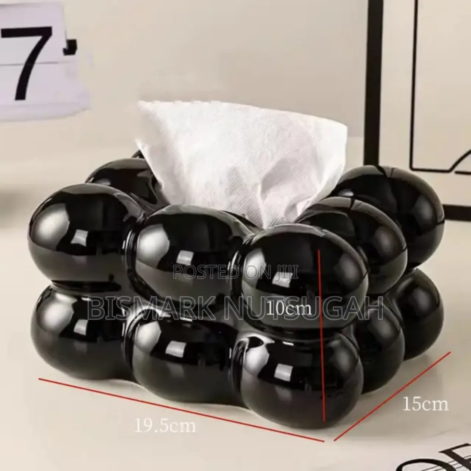 Ceramic Tissue Holder Box