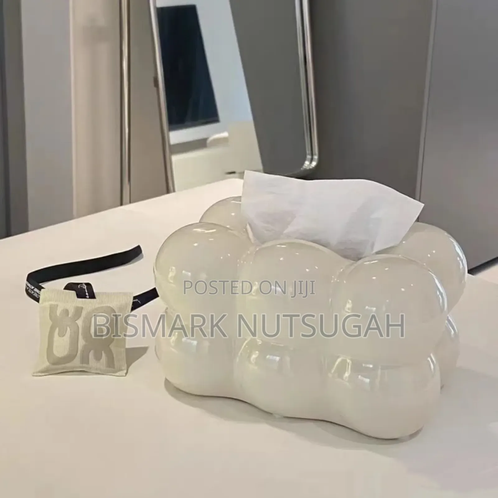 Ceramic Tissue Holder Box
