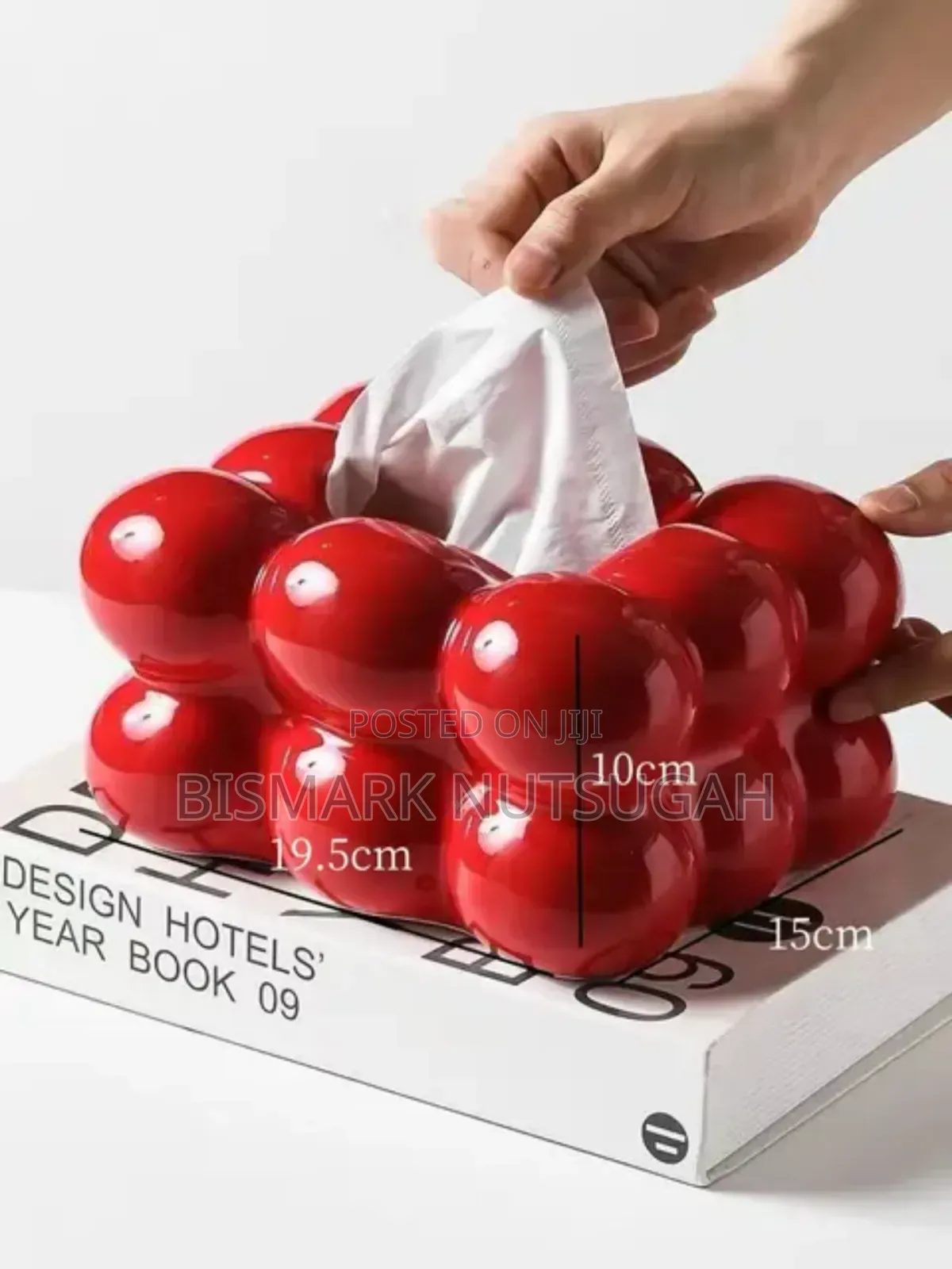 Ceramic Tissue Holder Box