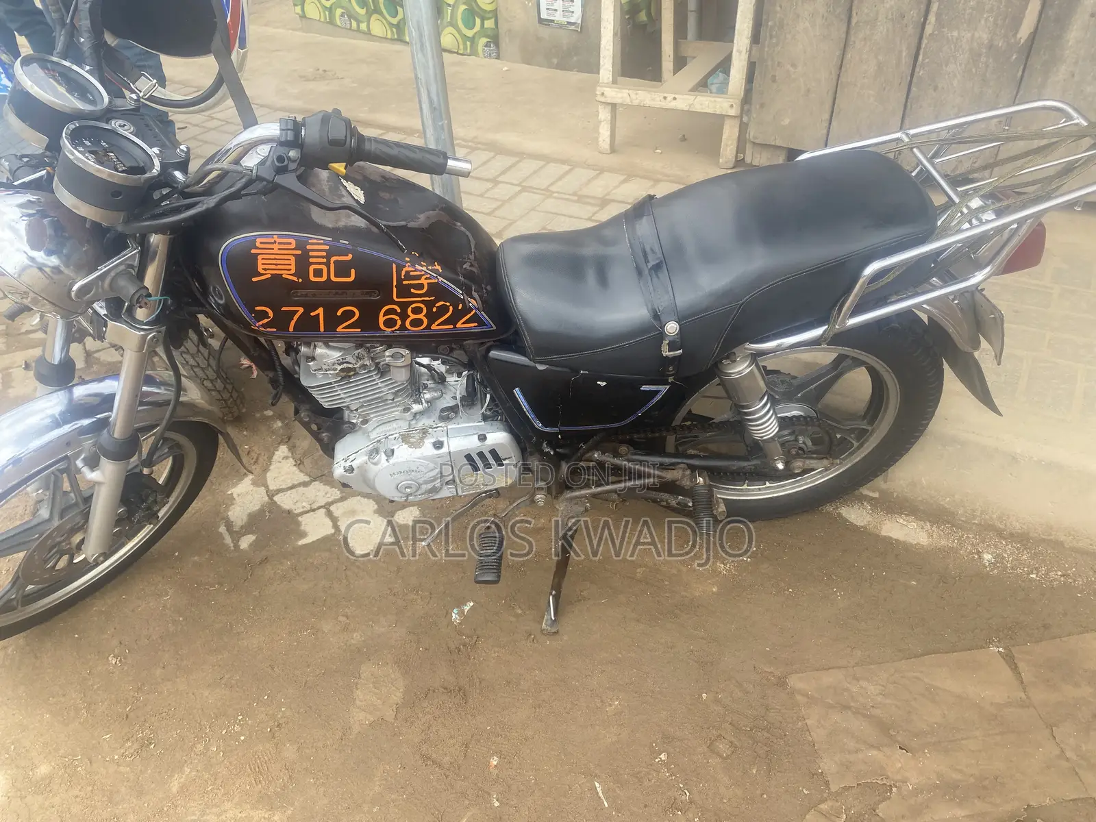 Haojue HJ125-8K 2023 Black