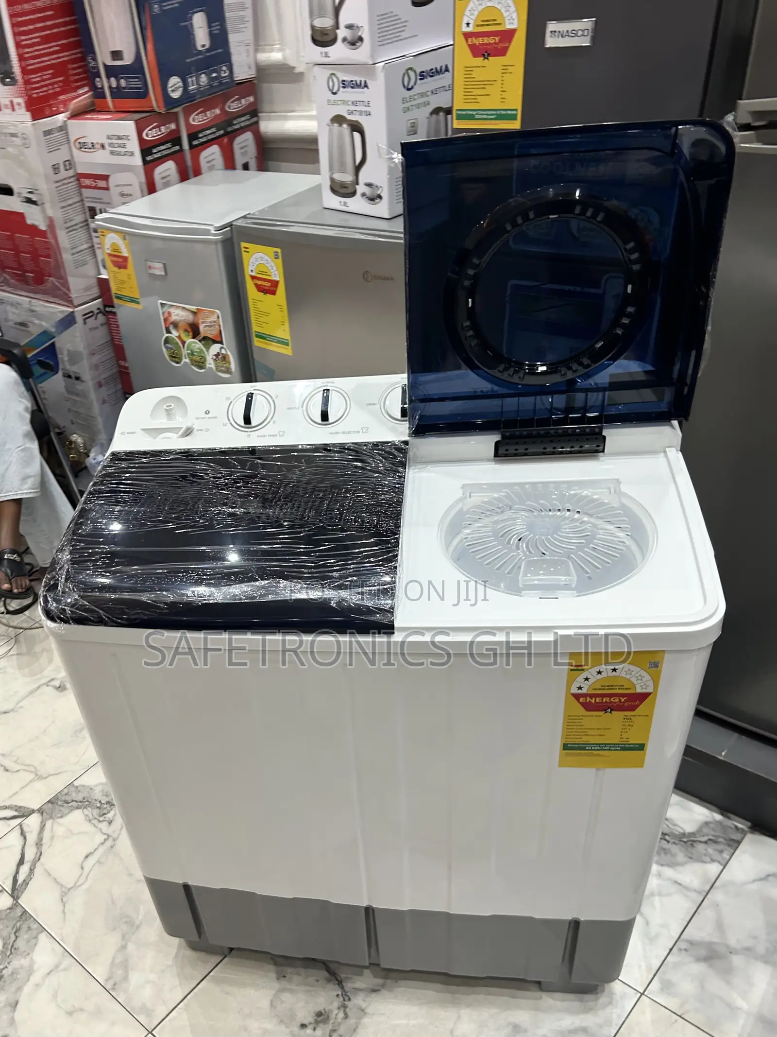 Kindly Check Out TCL 11kg Topload Semiautomatic Washingmachine