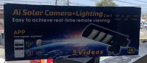 Solar Camera 4g 3 Lens Street Light 450w