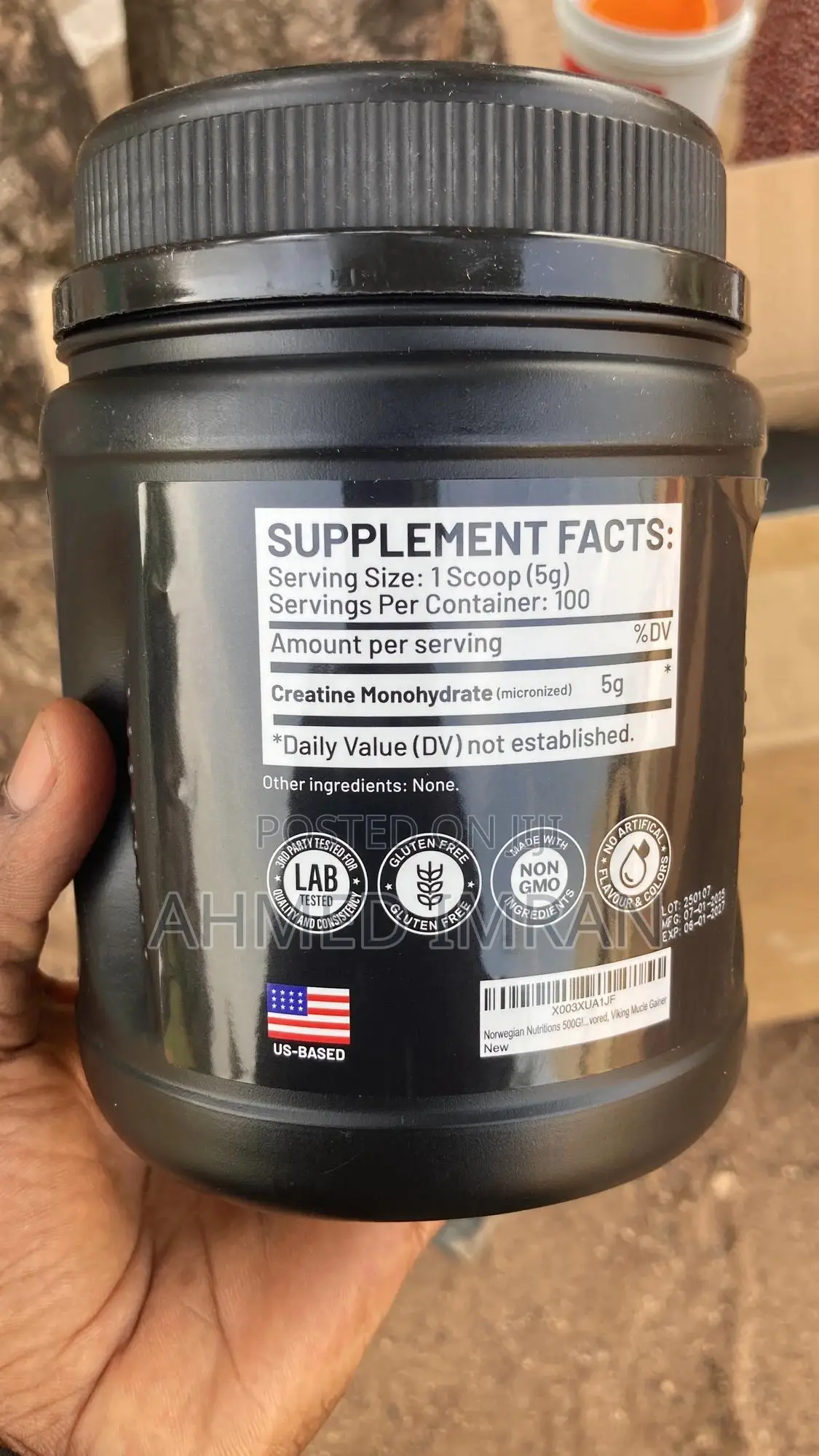 Creatine Monohydrate