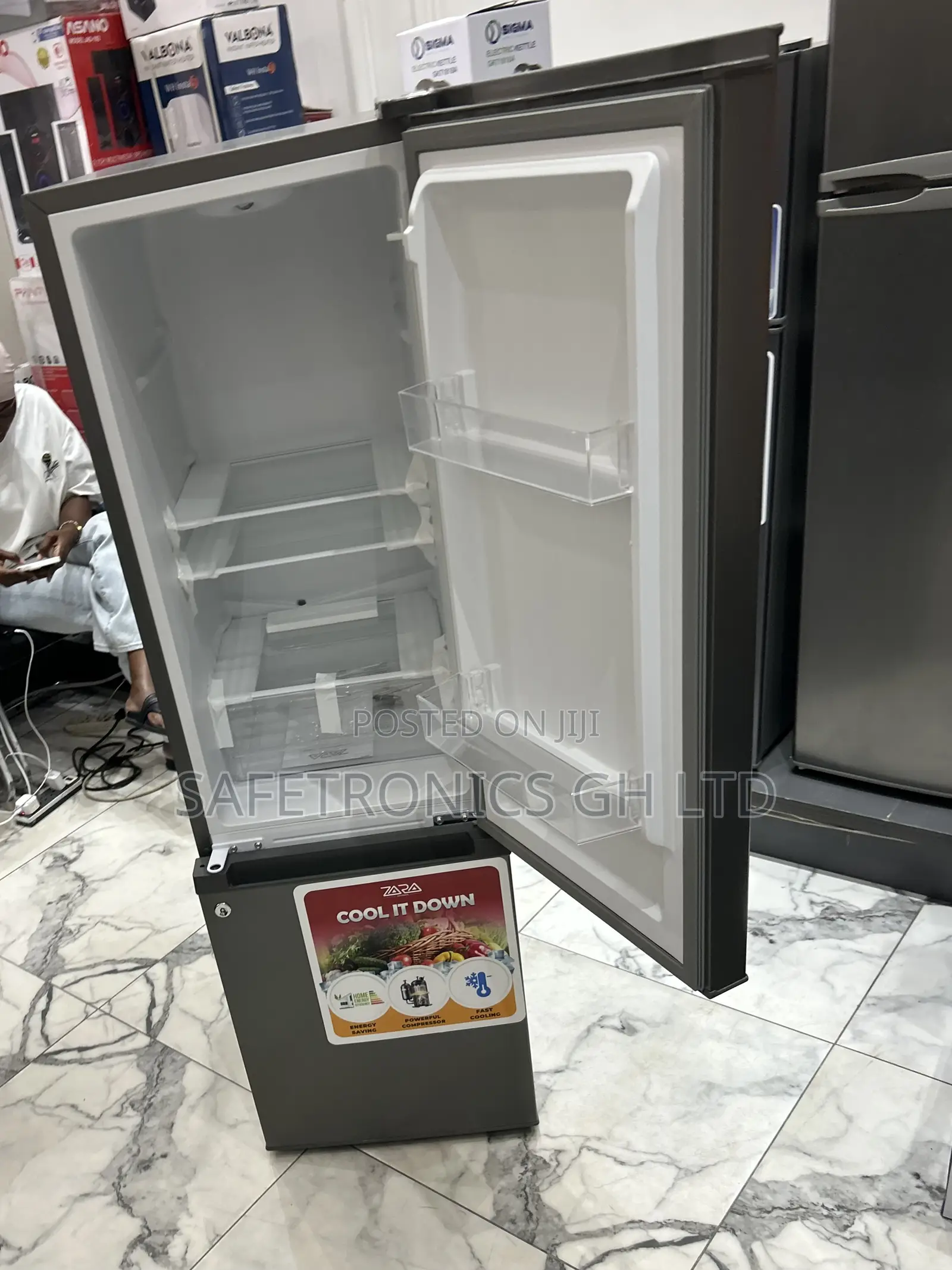 Original Fast 161l Bottom Mount Zara 240bf 2 Doors Fridge