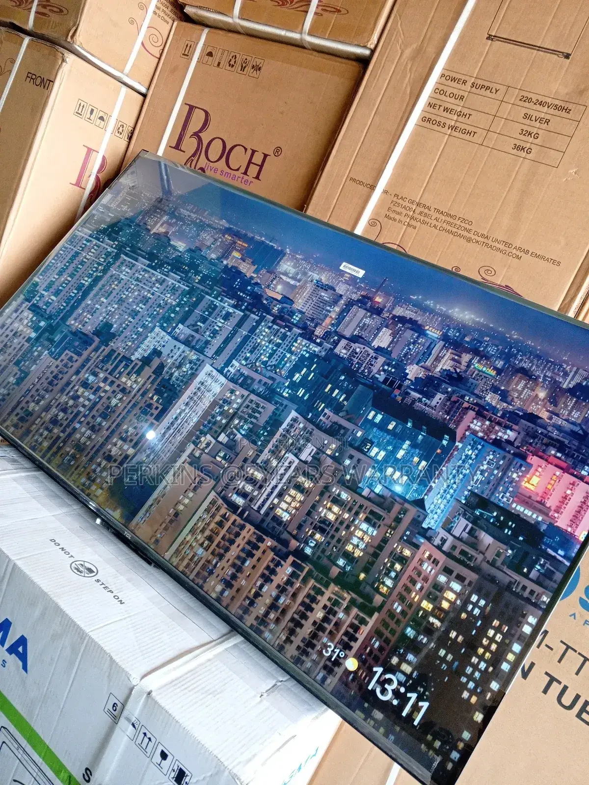 55 Qled TCL Smart Tv With Netflix, Youtube Prime Video