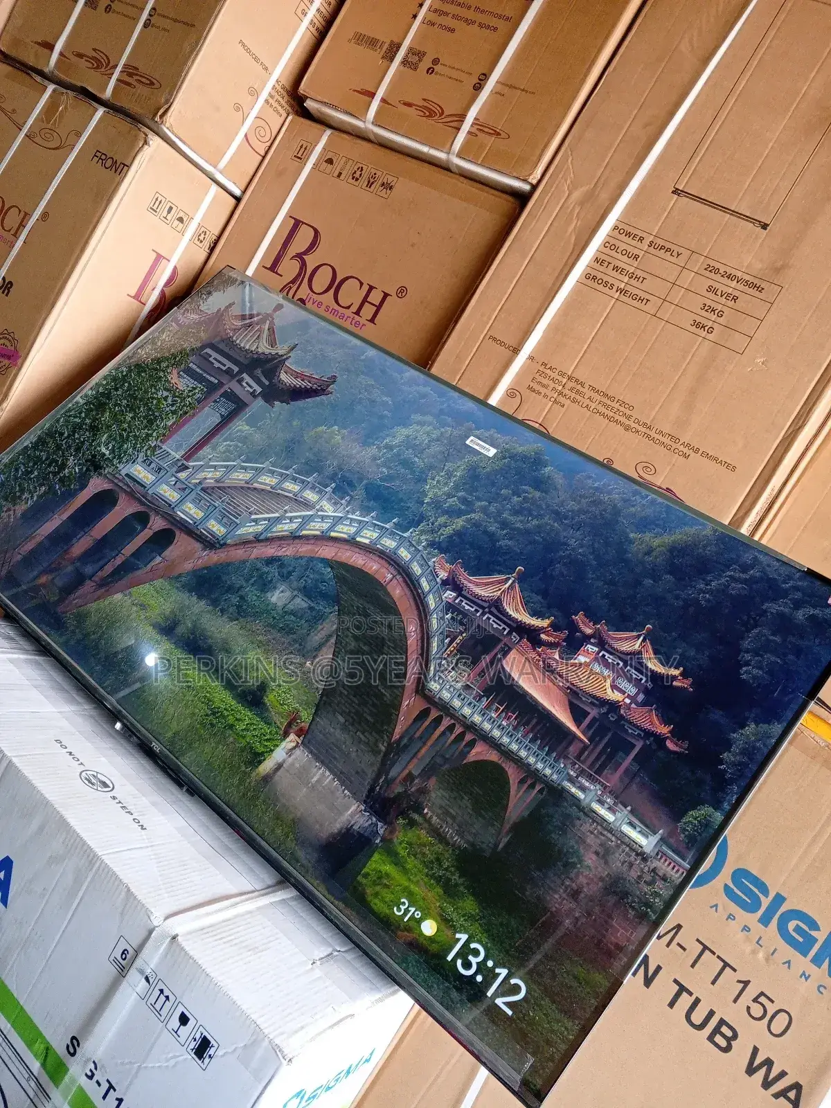 55 Qled TCL Smart Tv With Netflix, Youtube Prime Video