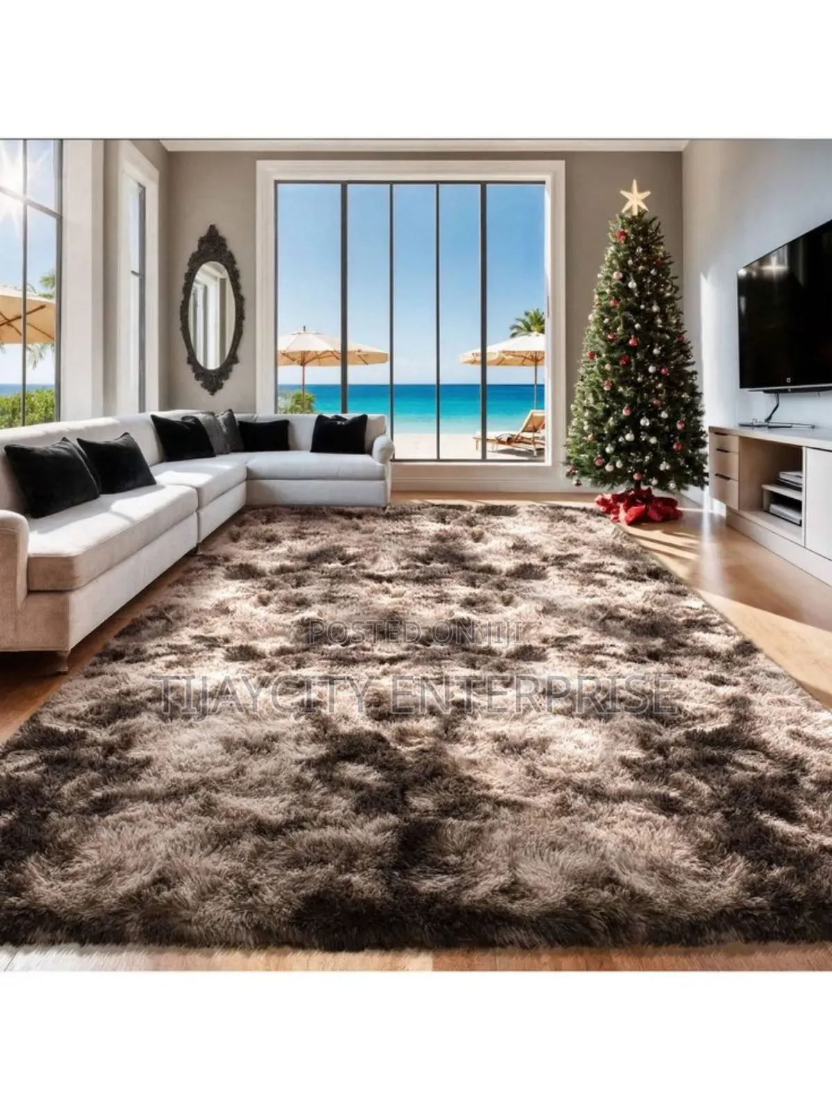 Fluffy Center Mat
