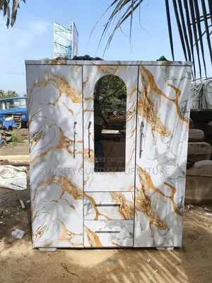 Neat Three Doors Wardrobe