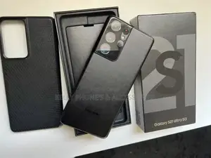 New Samsung Galaxy S21 Ultra 5G 512 GB Black