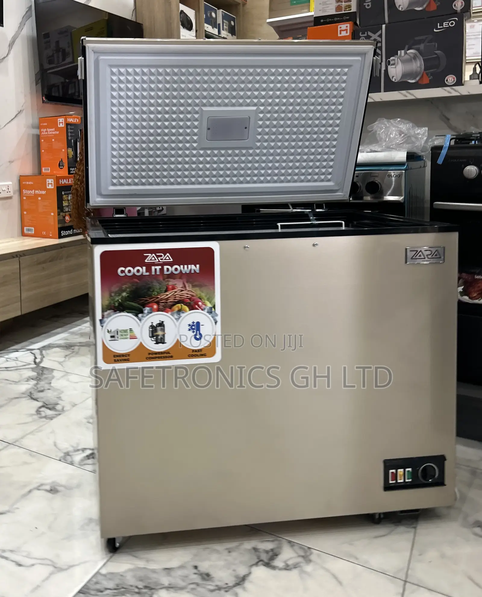 Check Out New 238 Liters Singledoor (Gold) Zara 300l Freezer