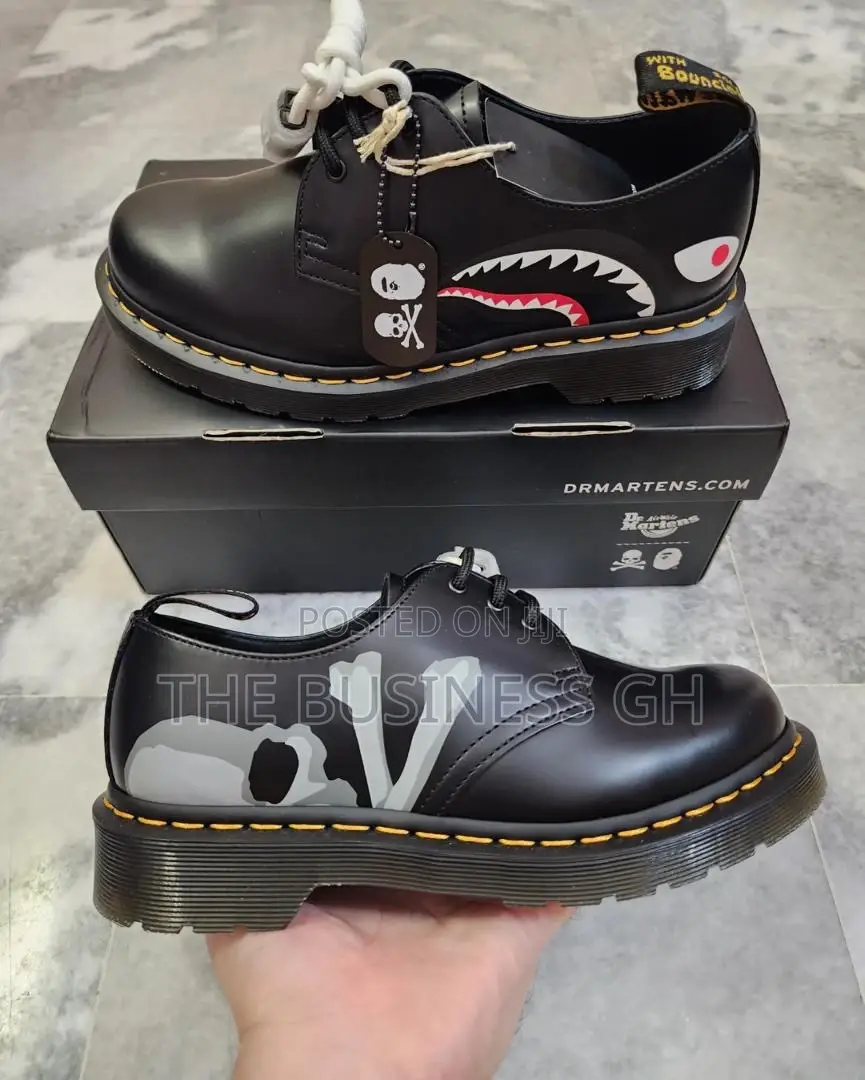Bathing Ape X Dr Martens Designer Shoes