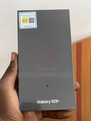New Samsung Galaxy S23+ 256 GB Black