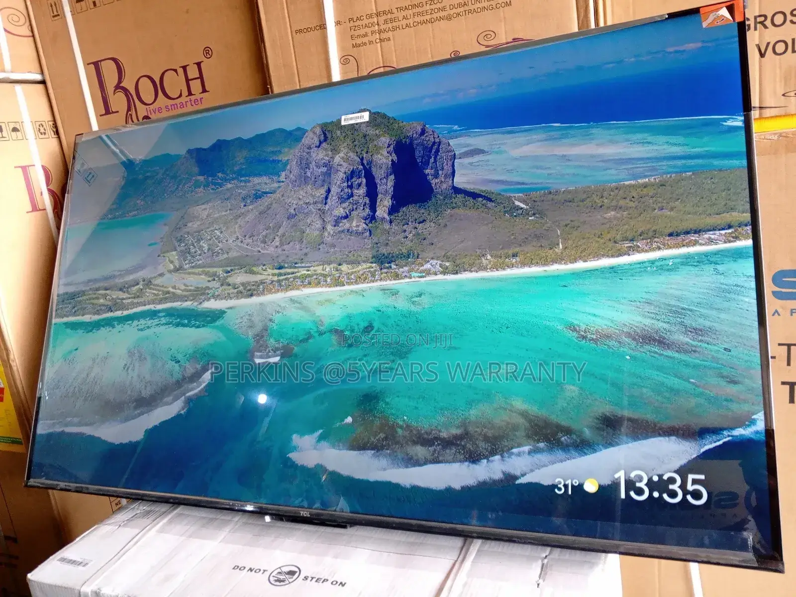 TCL 55 Smart Tv With Slim TCL Bezel Design