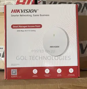 Hikvision Ceiling Access Point 3000 MBPS Wi-Fi 6 Smart Managed Ap