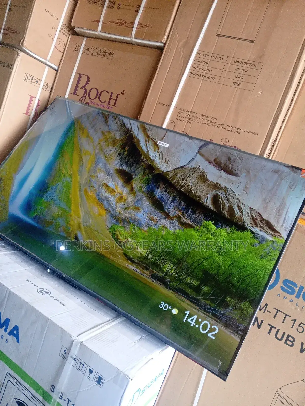 TCL 55 Smart Tv With Immersive Audio-Visual Performance TCL Tv