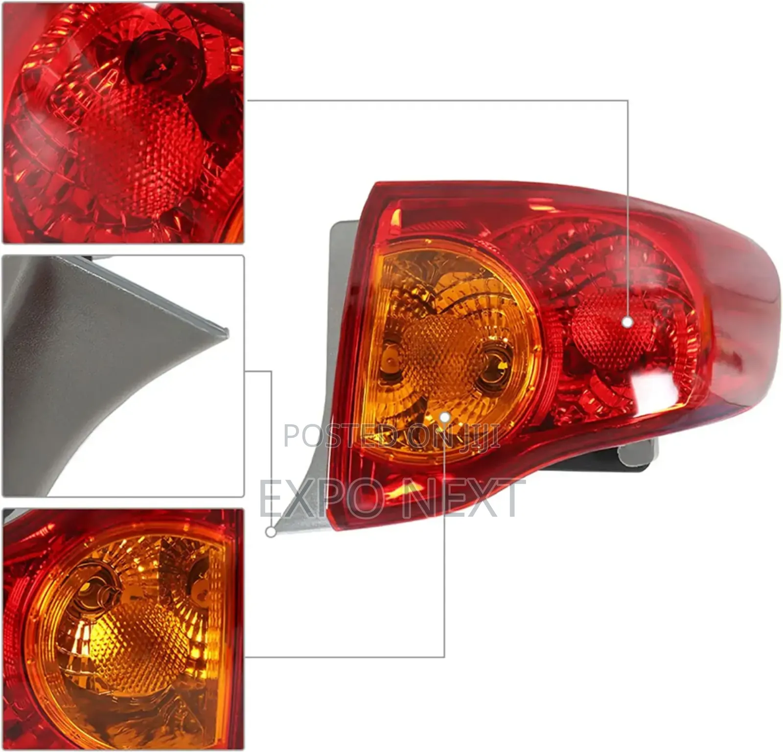 2009- 2010 Toyota Corolla Tail Lights Set