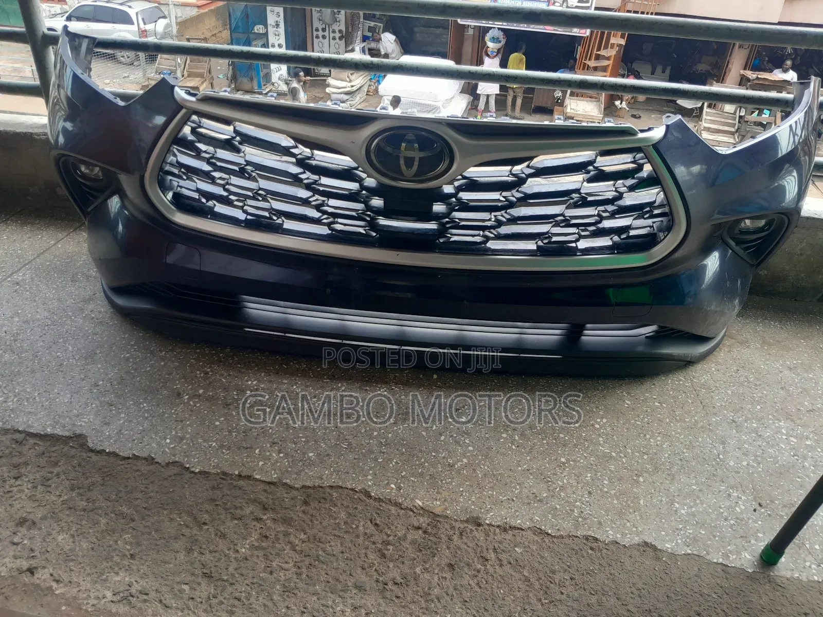 Toyota Highlander 2021 Front Bumper Complete