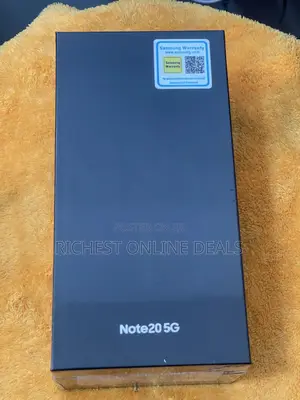 New Samsung Galaxy Note 20 256 GB Black