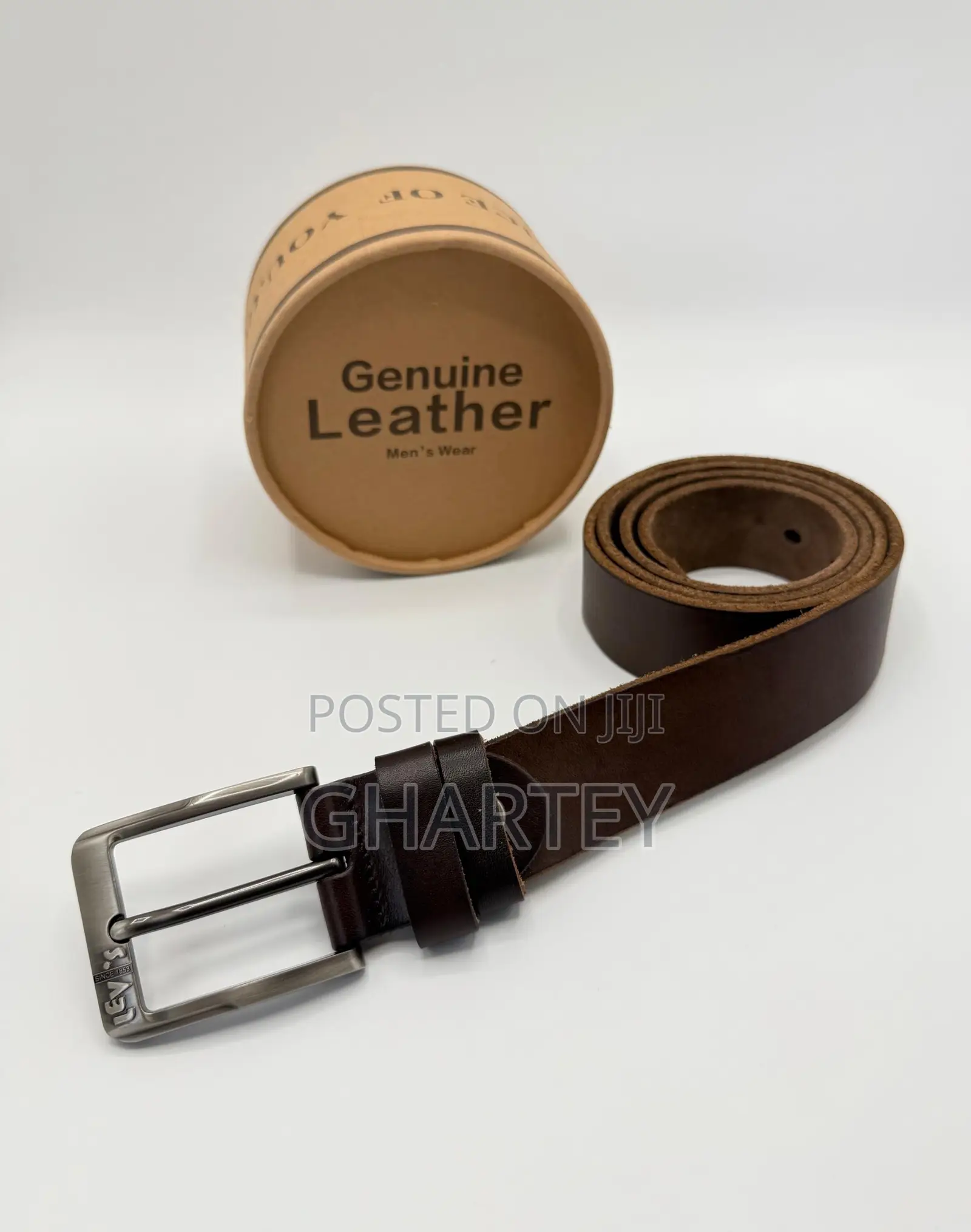 Designer Rugged Genuine Leather Belt – Built for the Bold