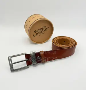 Designer Rugged Genuine Leather Belt – Built for the Bold
