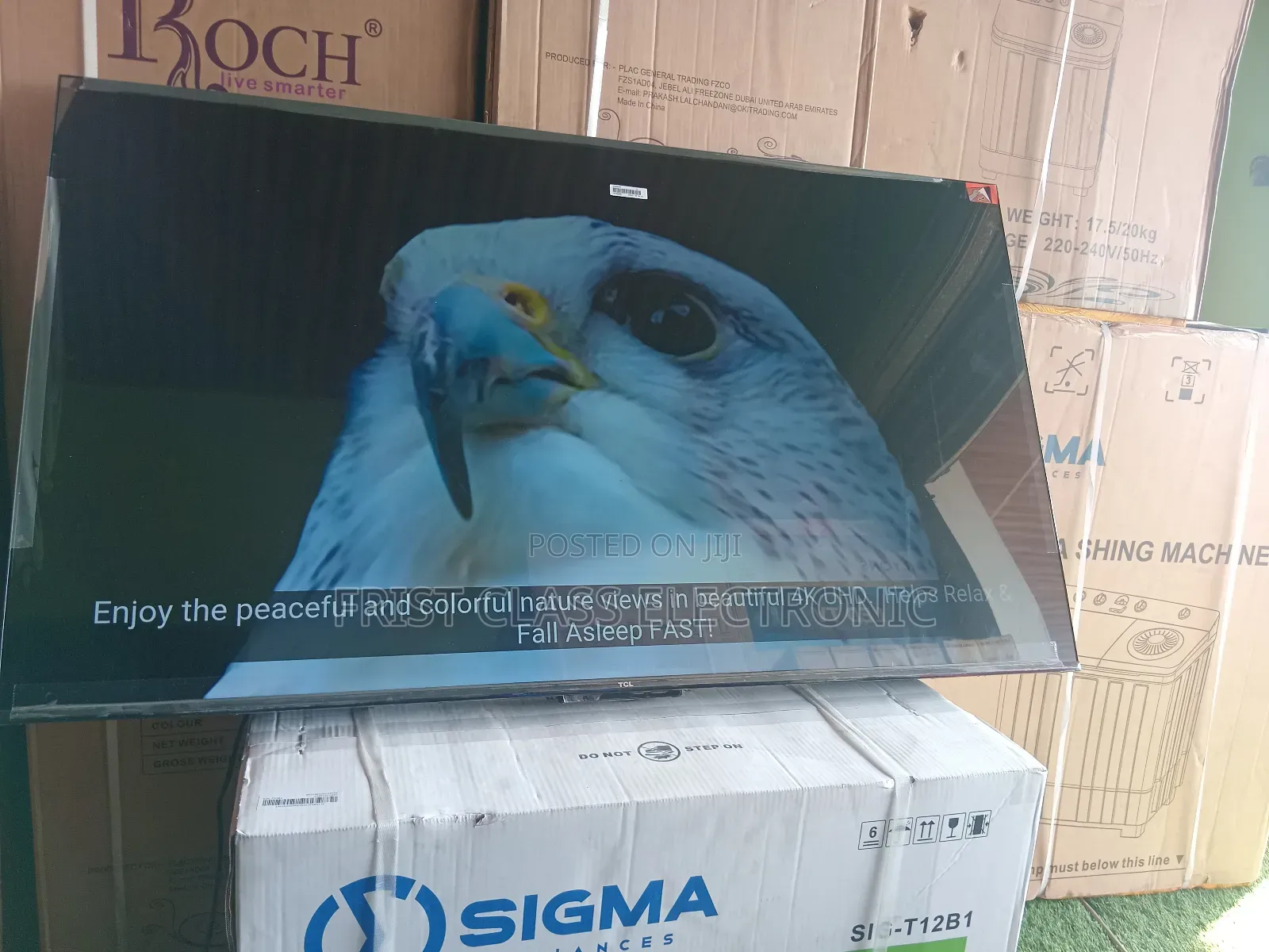 TCL 55” Smart Uhd – Powered by Google Voice Control