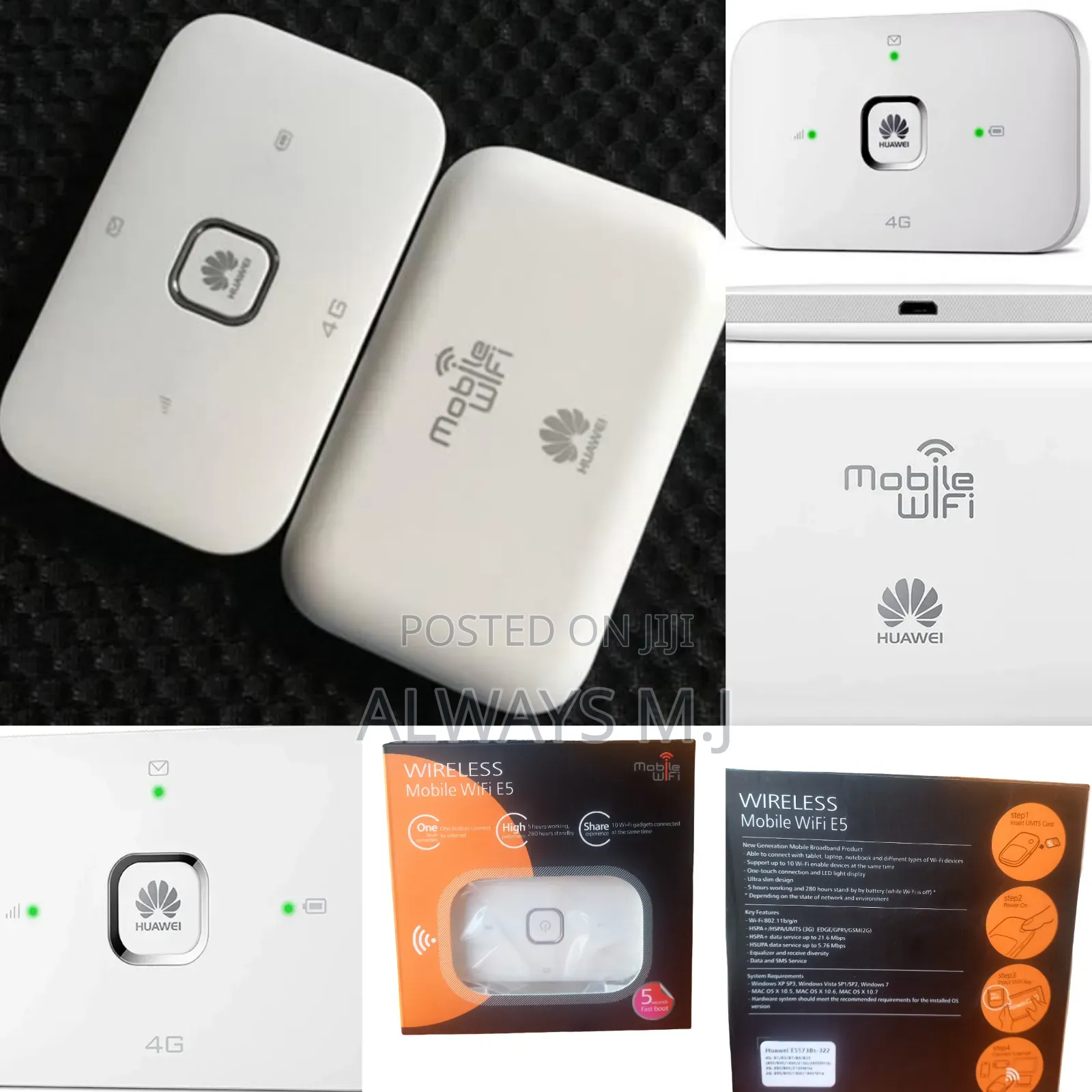 Huawei Universal 4g Mobile Wifi E5