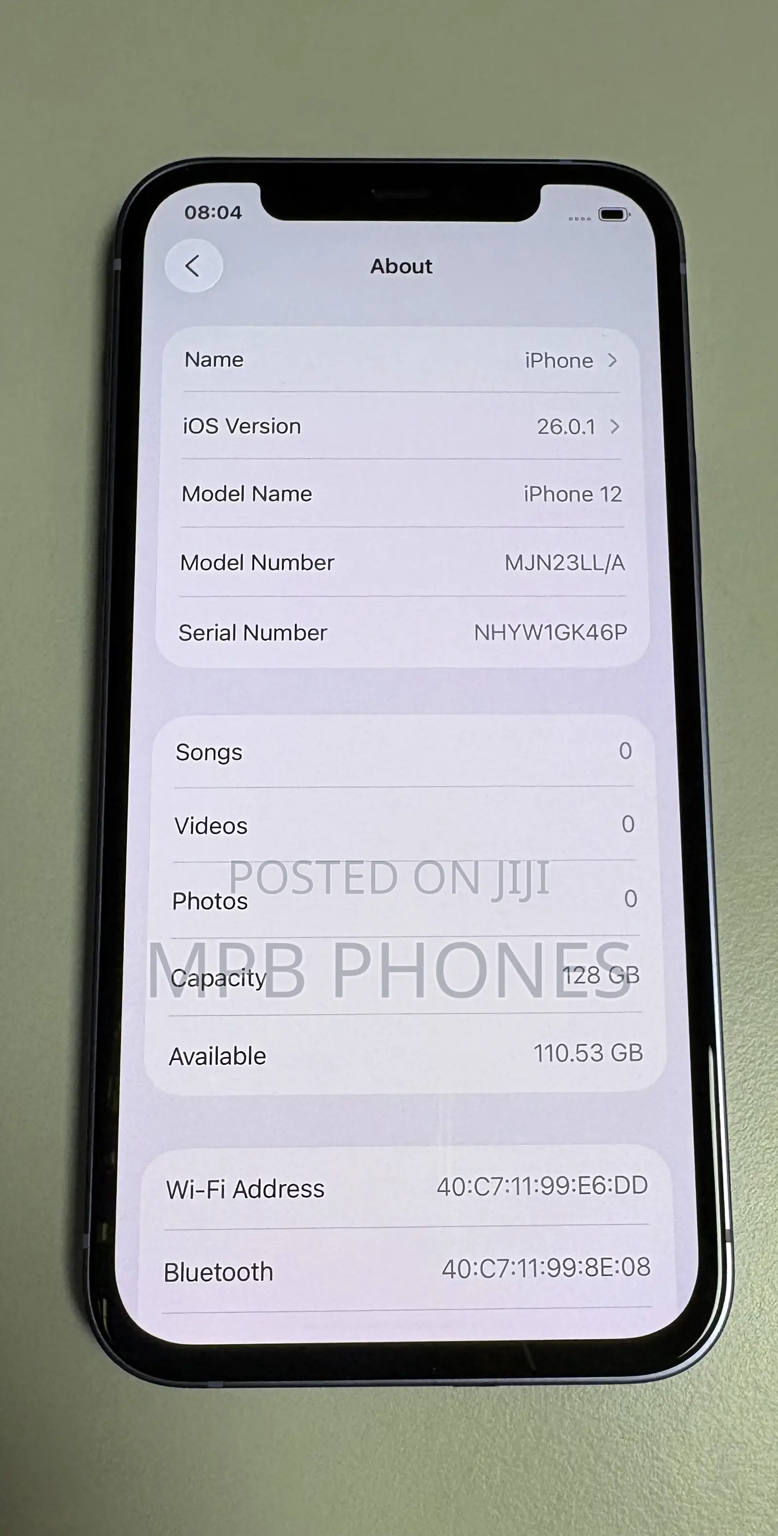 Apple iPhone 12 128 GB White