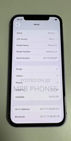 Apple iPhone 12 128 GB White