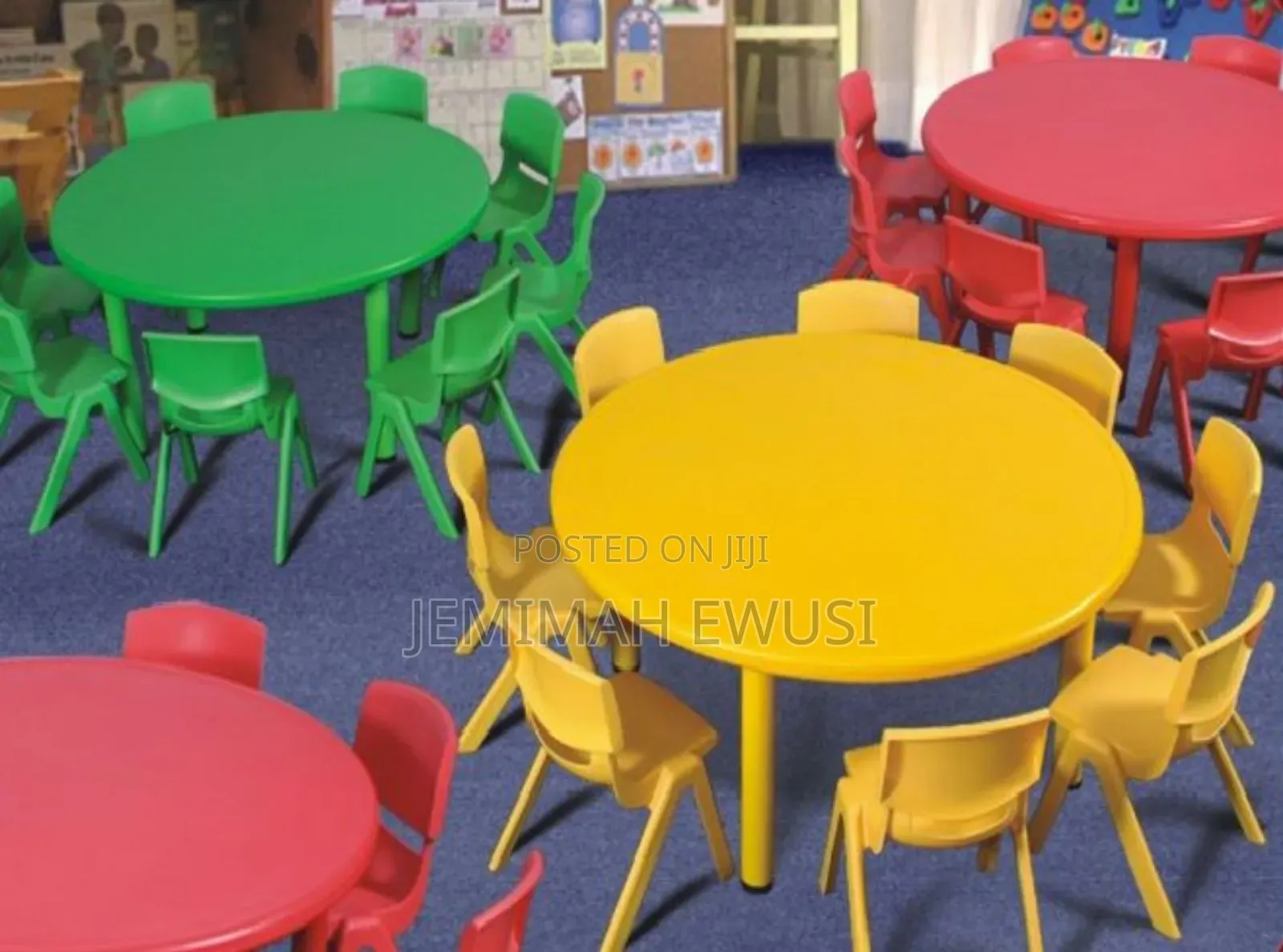 Round Preschool Table