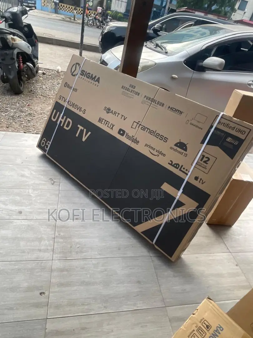 Sigma 65′′ Uhd Smart Tv Frameless Design