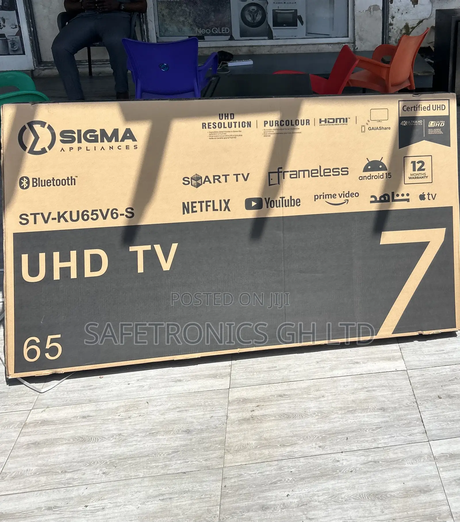 Purchase Sigma Led Uhd Smart Digital 65 Inch New Tv