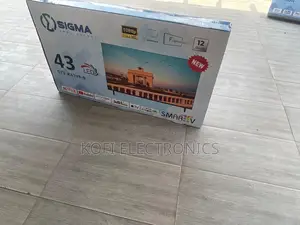 Sigma 43′′ Led Tv Clear Picture, Frameless Design