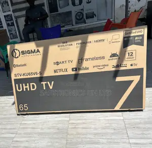 Clear Led Smart Uhd Sigma 65 Inch Digital Satellite New Tv