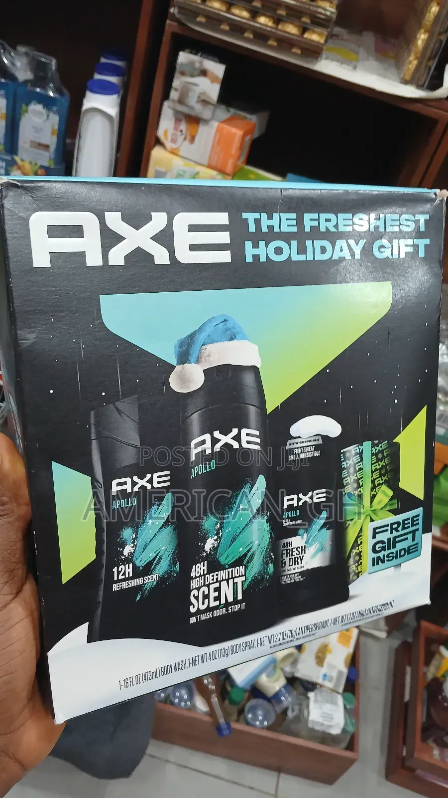 Axe Multi Gift Set( Deodorant, Wash, Spray)