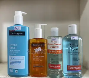 Neutrogena Lotion , Face Cream and Acene Cleanser