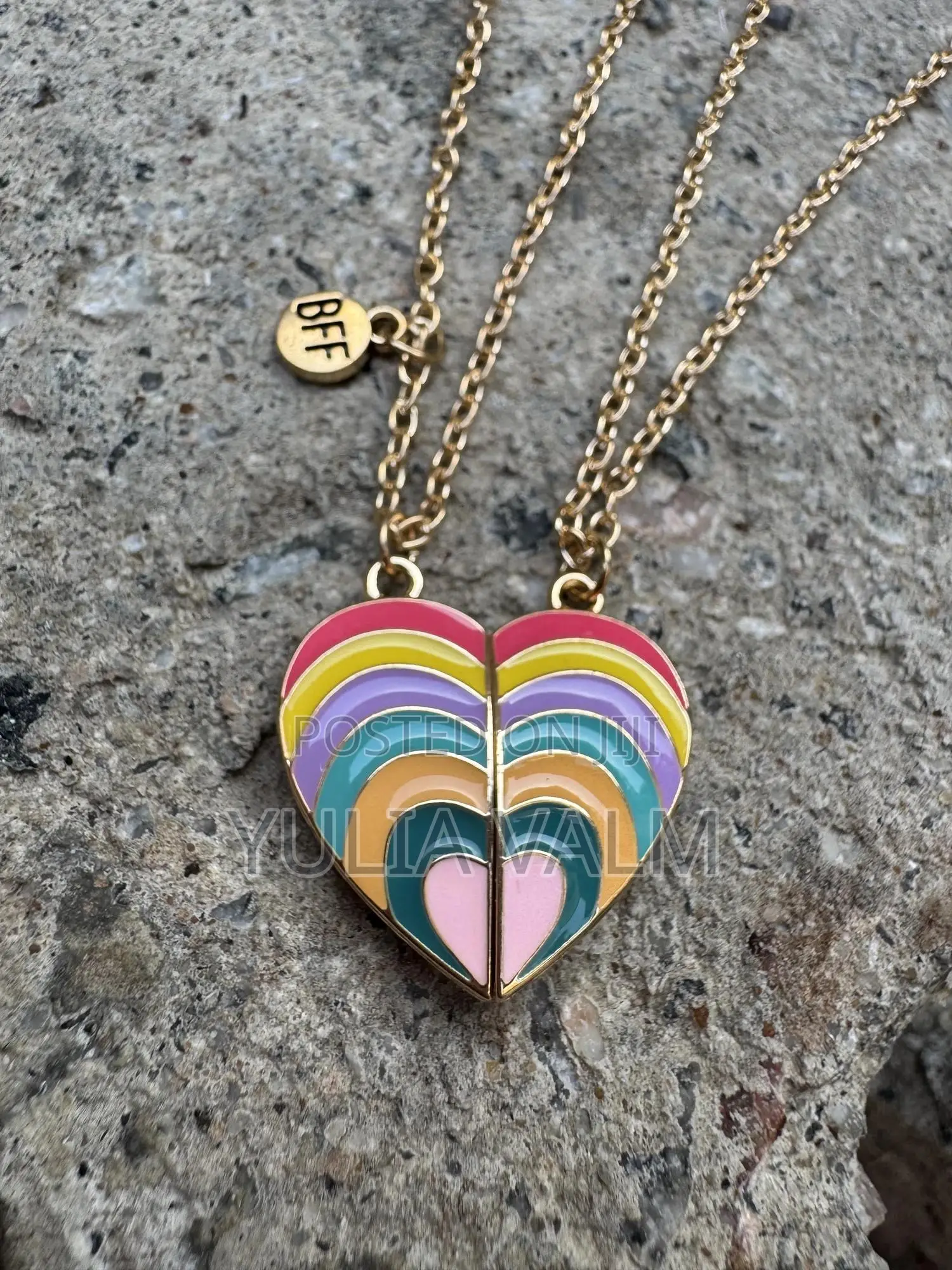 Bracelet and Necklace Set for Friends/Couples