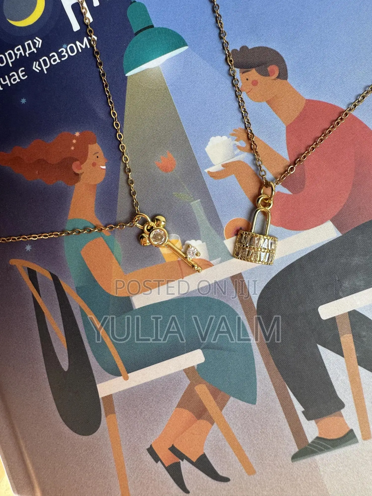 Bracelet and Necklace Set for Friends/Couples