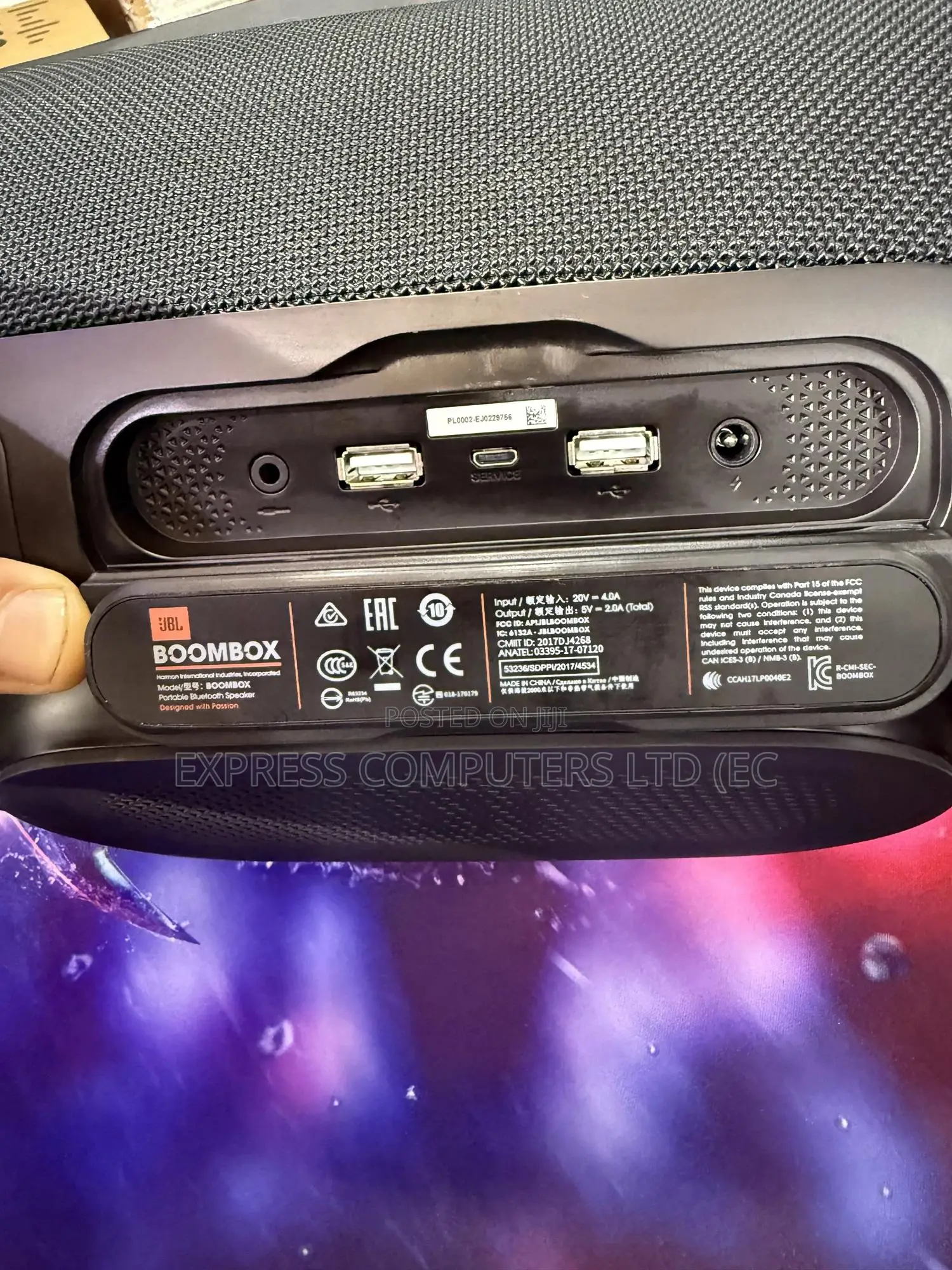 JBL Boombox Original Wireless Bluetooth Streaming Speaker,